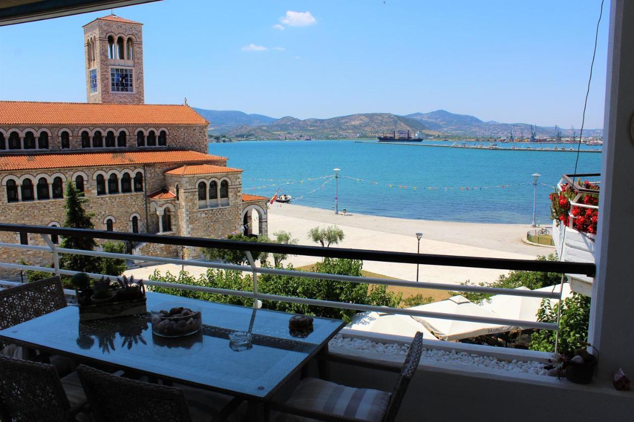 Luxury Sea View Apartment Volos Exterior photo